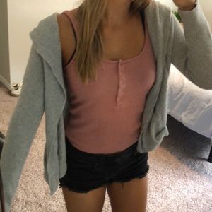 tank and cardigan set